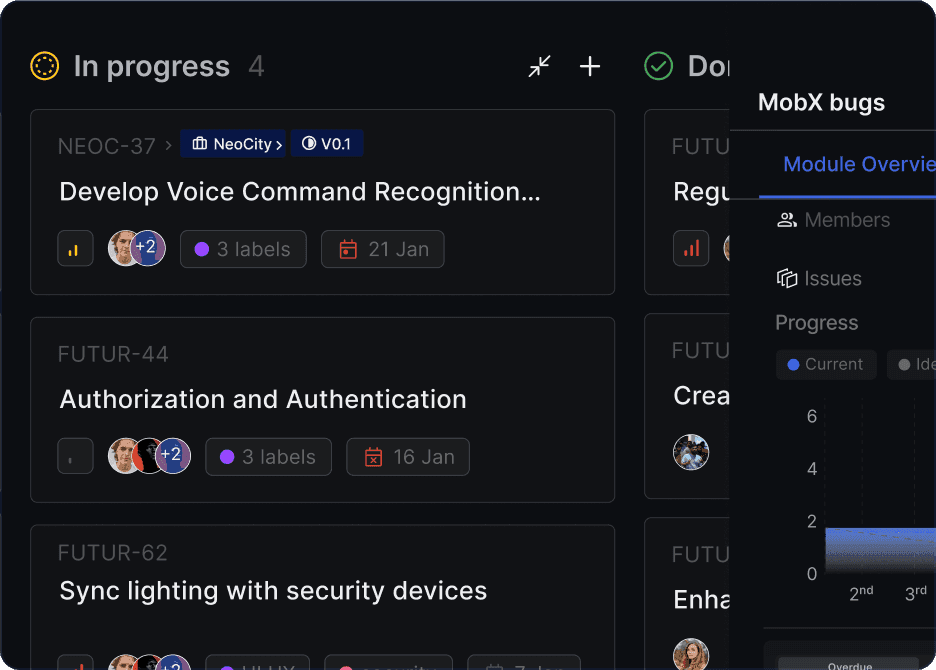Unshipped Plane cross-project issue-linking concept